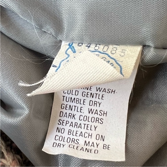 Russ Vintage 60’s Gray Pink & White Plaid Tweed Midi‎ Skirt - Picture 10 of 14